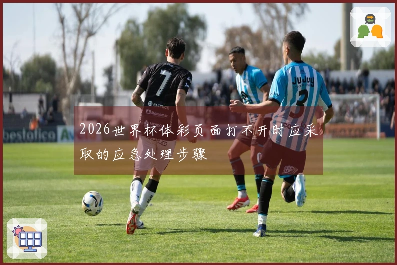 2026世界杯体彩页面打不开时应采取的应急处理步骤