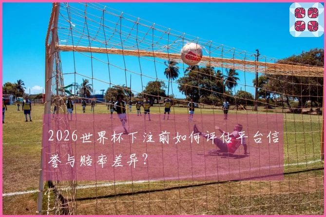 2026世界杯下注前如何评估平台信誉与赔率差异？